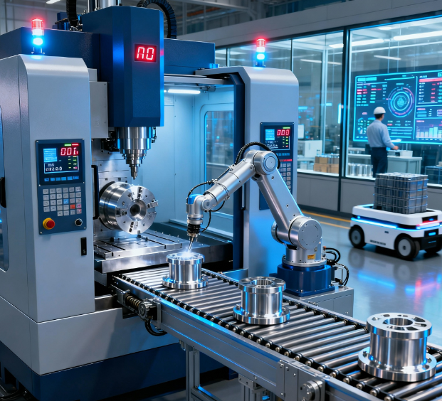 ¿Cómo mejorar la automatización de la línea de producción con centros de mecanizado horizontales?