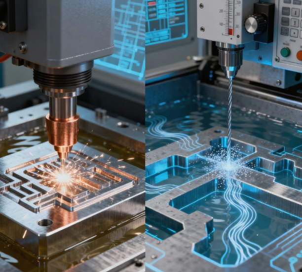 Electroerosión por plomo vs electroerosión por hilo: ¿Cuál es la diferencia?